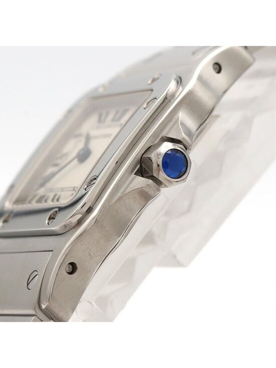 Cartier Santos Galbe SM SS Quartz Watch main image 5